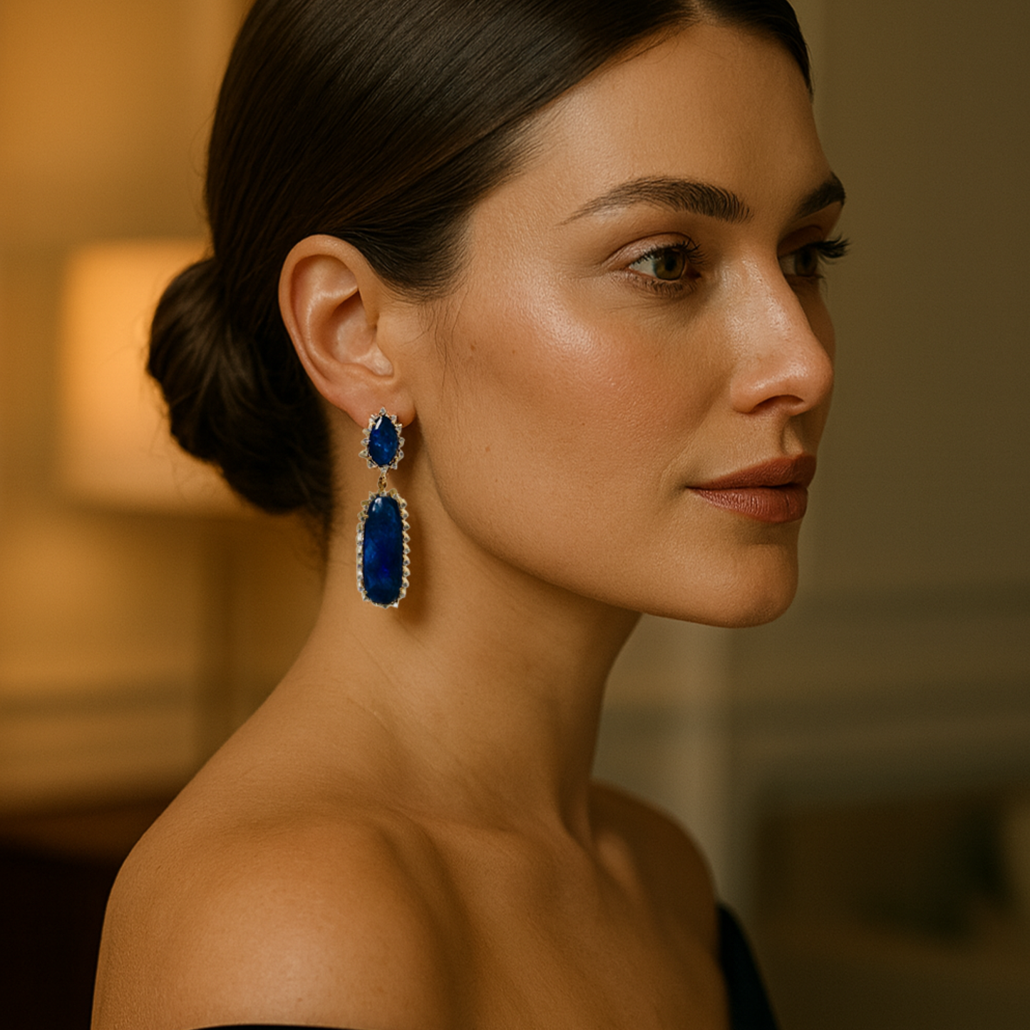 Midnight Sky Opal Drops