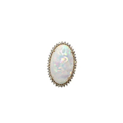 Aurora Opal Ring