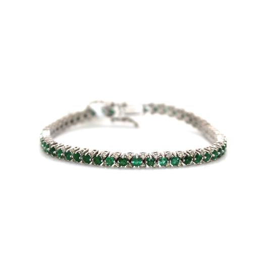 Emerald Tennis Bracelet