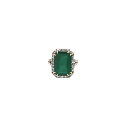 Emerald Cocktail Ring