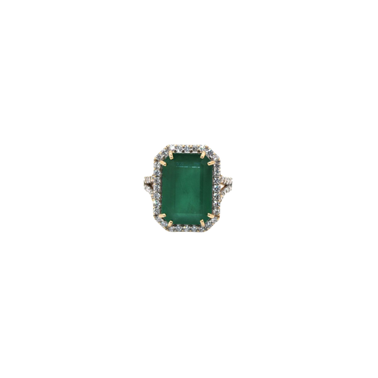 Emerald Cocktail Ring