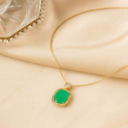 Diamond Meadowdrop Pendant