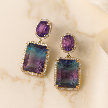 Imperial Azure Earrings