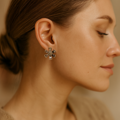 Diamond Twilight Fleur Earrings