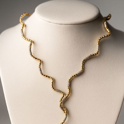 Magnetic Wave Necklace