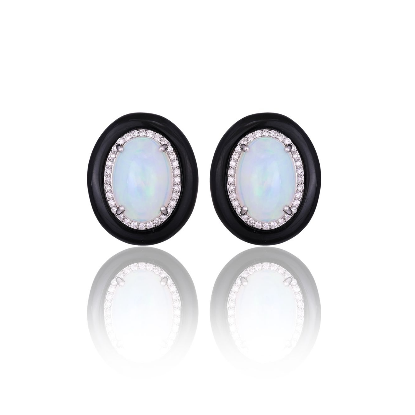 Nocturne Blanche Earrings