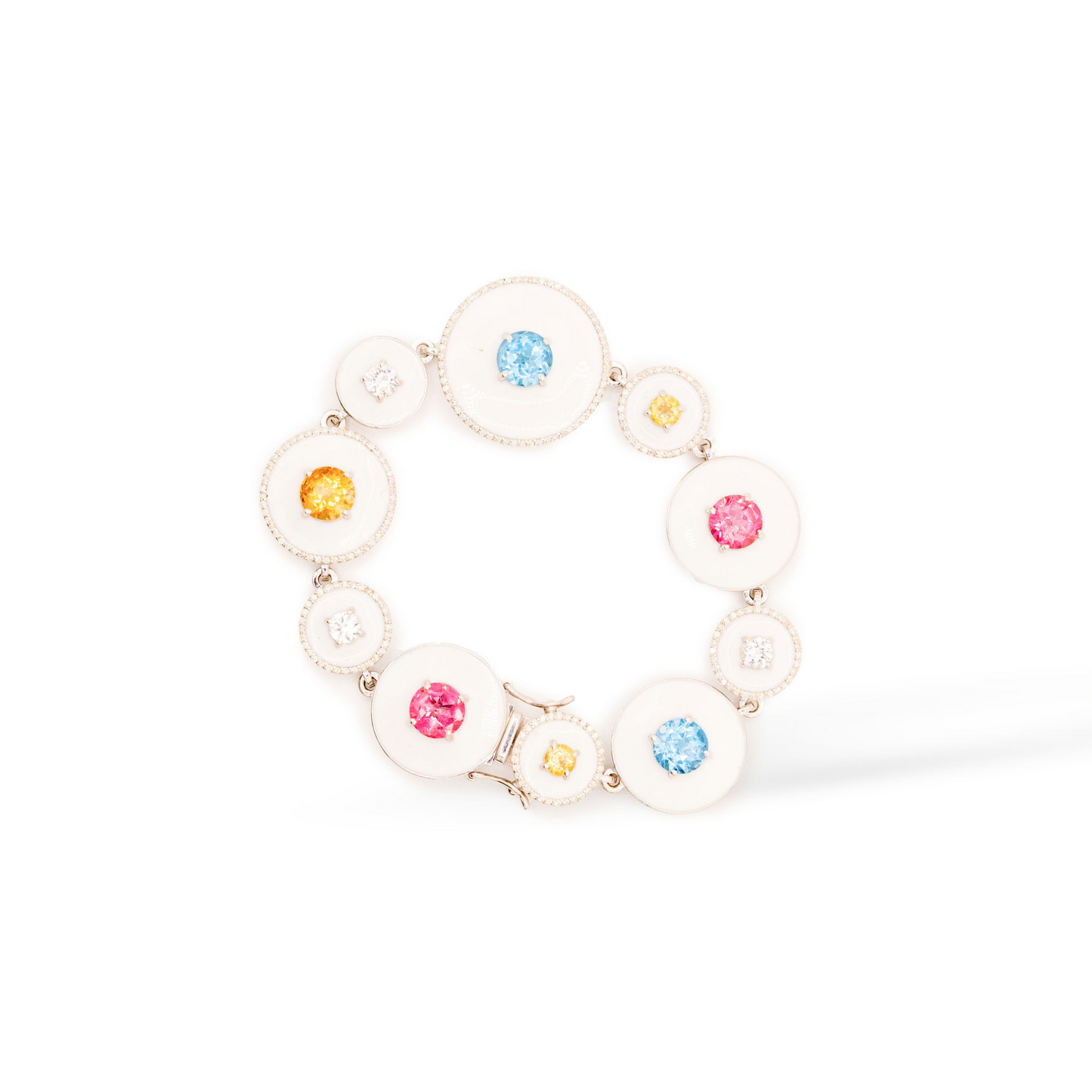 Gemstone Celestial Bracelet