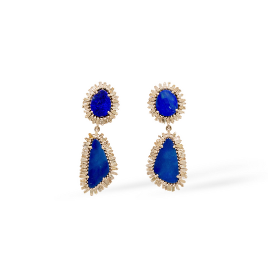 Opal & Diamond Luna Mare Earrings